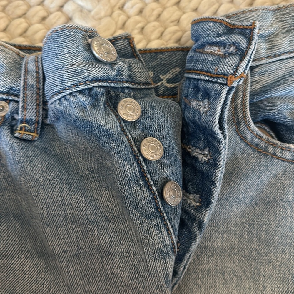 Free People Jean Shorts - Picture 6 of 6